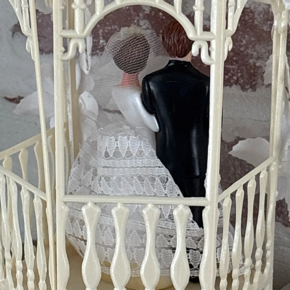 Pfeil & Holing NY VTG 1950-60’s Wedding Cake Topper NOS In Package Plastic RARE